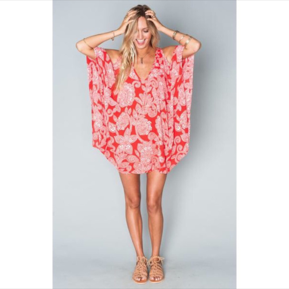 💝5/$35💝 Tunic Bathing Suit Cover Flowy Top - Picture 2 of 2